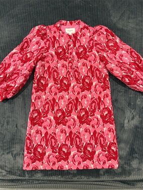 Tuckernuck Pomander Place Rose Jacquard Samantha Dress
